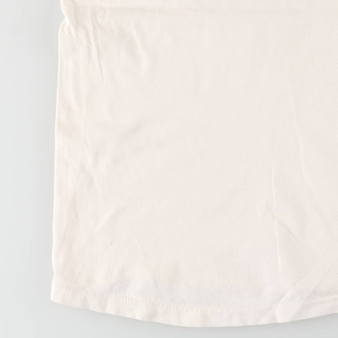 Vintage 1980'S Disney Ringer T-shirt, Made in USA, Men's Size Small cotton white type Vintage Second Hand