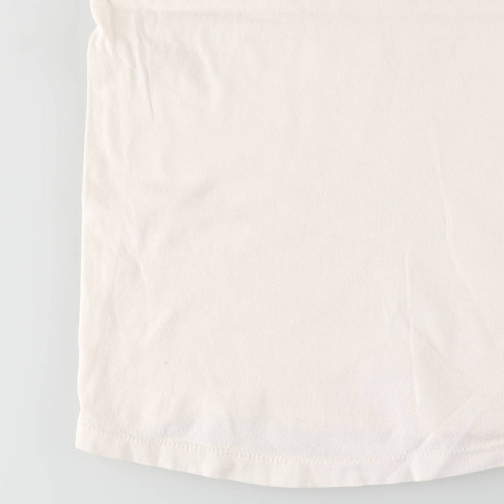 Vintage 1980'S Disney Ringer T-shirt, Made in USA, Men's Size Small cotton white type Vintage Second Hand