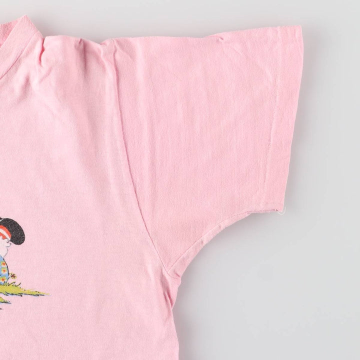 VARSITY HOUSE INC RAGGEDY ANN Raggedy Ann Print T-Shirt, Women's, Size L, Vintage cotton pink type Vintage Second Hand