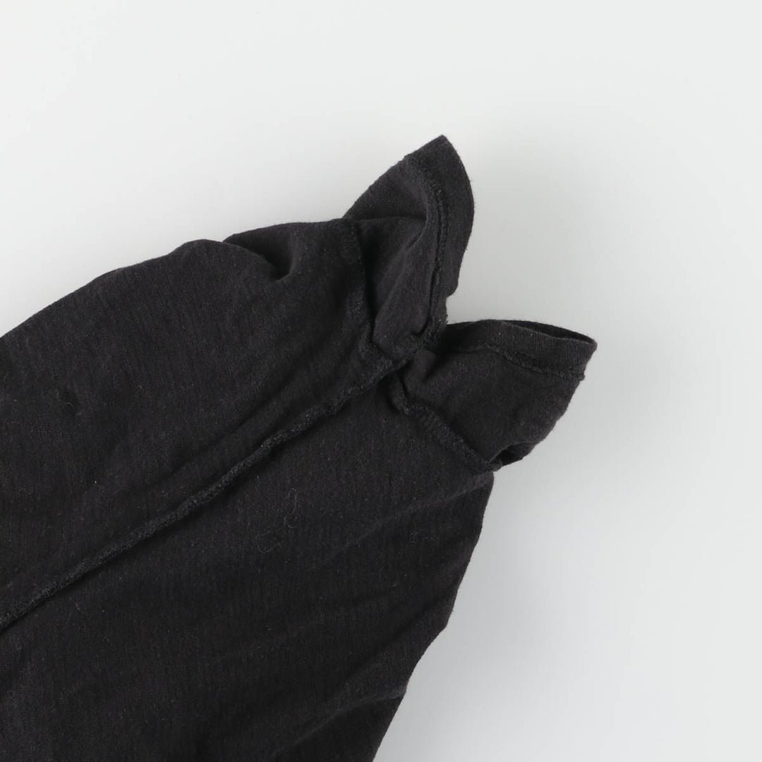 THE ROLLING STONES band T-shirt, women's size L cotton black type Vintage Second Hand