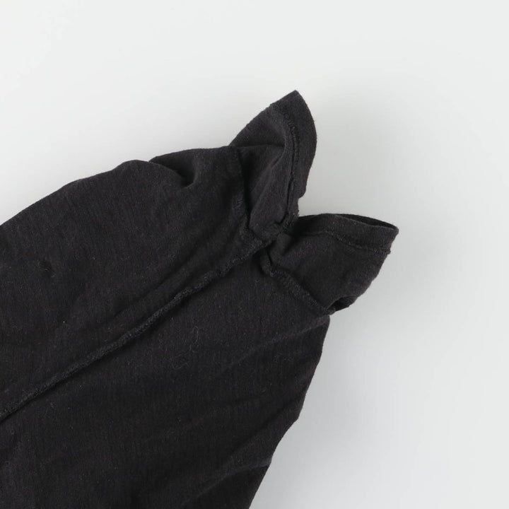 THE ROLLING STONES band T-shirt, women's size L cotton black type Vintage Second Hand