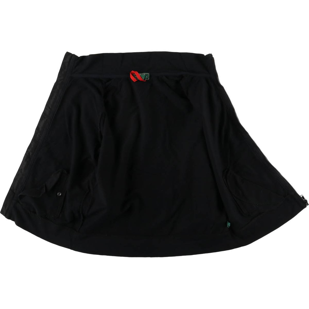 Ralph Lauren ACTIVE full-zip long-sleeved T-shirt, women's size L cotton black type Vintage Second Hand