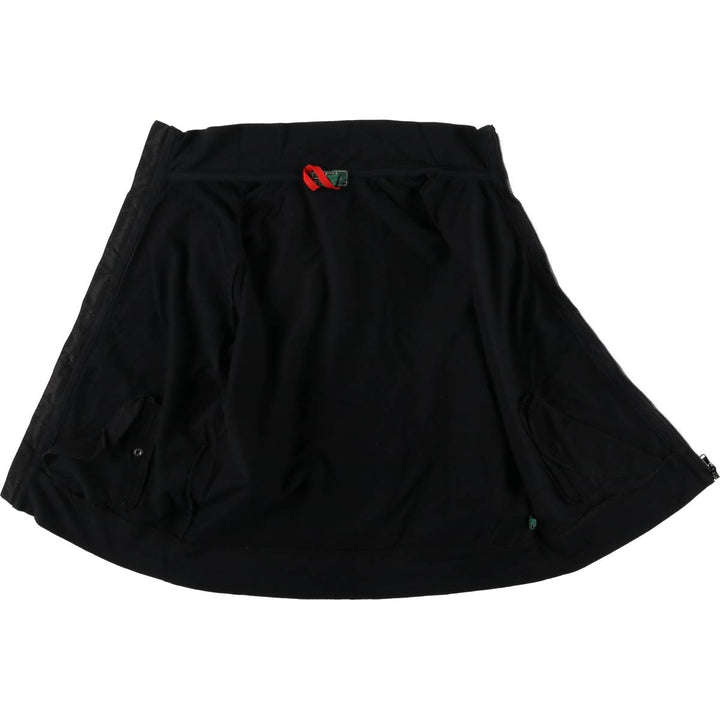 Ralph Lauren ACTIVE full-zip long-sleeved T-shirt, women's size L cotton black type Vintage Second Hand