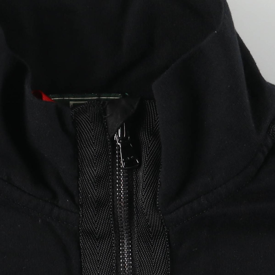 Ralph Lauren ACTIVE full-zip long-sleeved T-shirt, women's size L cotton black type Vintage Second Hand