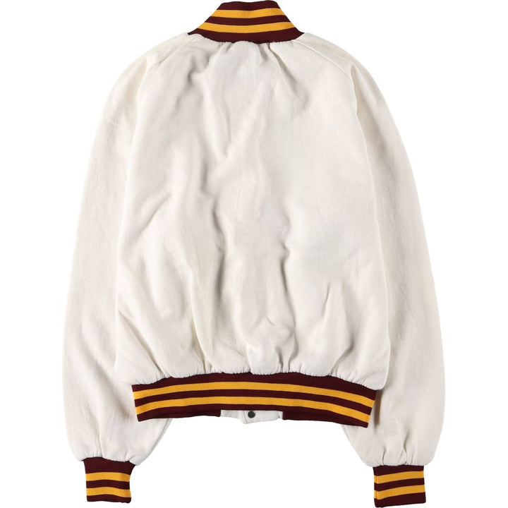 Vintage 70s-80'S Artex College Sweatshirt, Made in USA, Men's Size Small cotton white type Vintage Second Hand