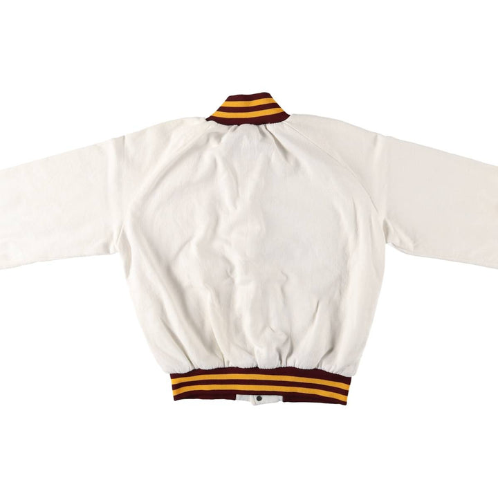 Vintage 70s-80'S Artex College Sweatshirt, Made in USA, Men's Size Small cotton white type Vintage Second Hand