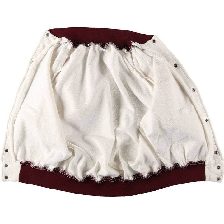 Vintage 70s-80'S Artex College Sweatshirt, Made in USA, Men's Size Small cotton white type Vintage Second Hand