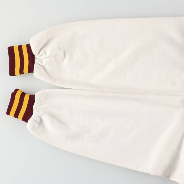 Vintage 70s-80'S Artex College Sweatshirt, Made in USA, Men's Size Small cotton white type Vintage Second Hand