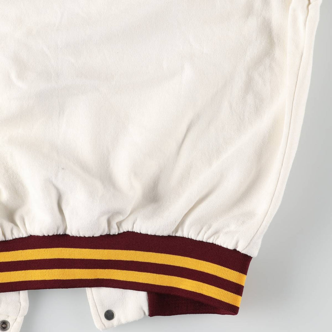 Vintage 70s-80'S Artex College Sweatshirt, Made in USA, Men's Size Small cotton white type Vintage Second Hand