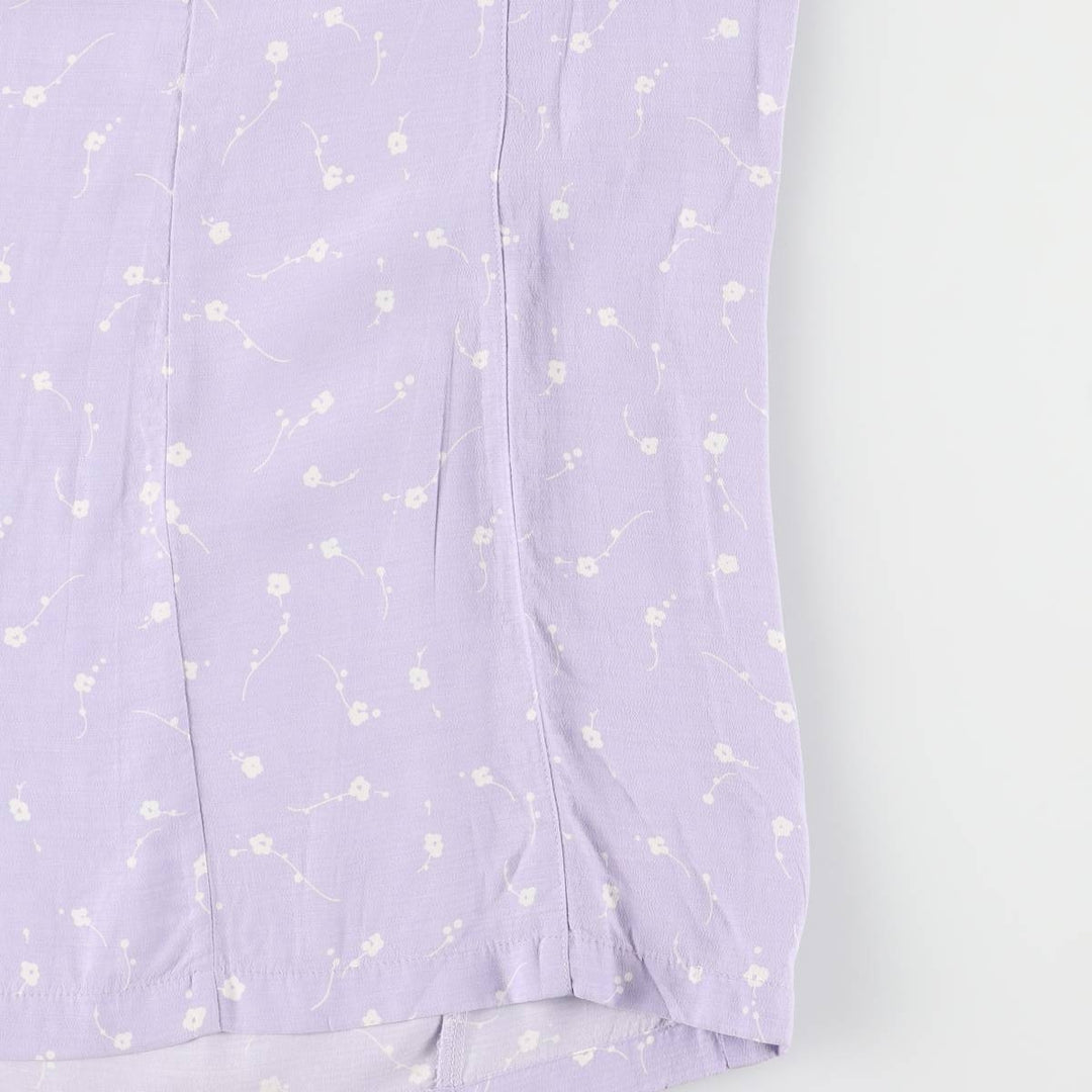 American Eagle Outfitters floral print half-length camisole dress, women's size XS Rayon purple type Vintage Second Hand