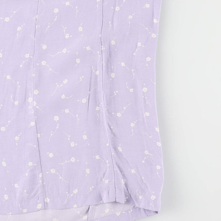 American Eagle Outfitters floral print half-length camisole dress, women's size XS Rayon purple type Vintage Second Hand