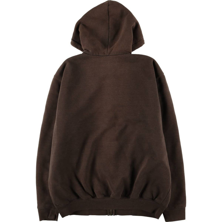 Carhartt Men's XL Full-Zip Hoodie with Padding unclear brown type Vintage Second Hand