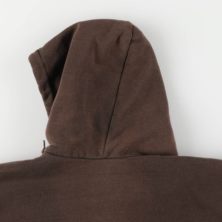 Carhartt Men's XL Full-Zip Hoodie with Padding unclear brown type Vintage Second Hand