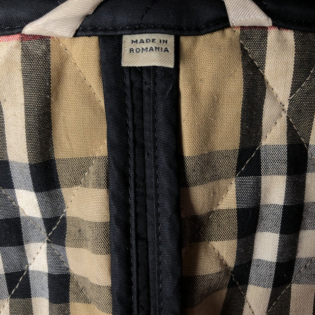 Burberry's BURBERRY LONDON quilted puffer jacket, women's size XL polyester black type Vintage Second Hand