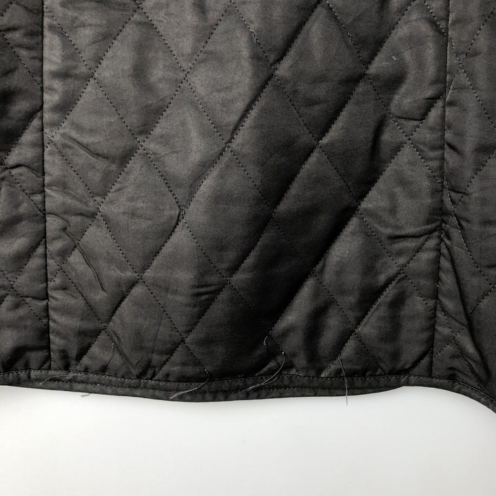 Burberry's BURBERRY LONDON quilted puffer jacket, women's size XL polyester black type Vintage Second Hand
