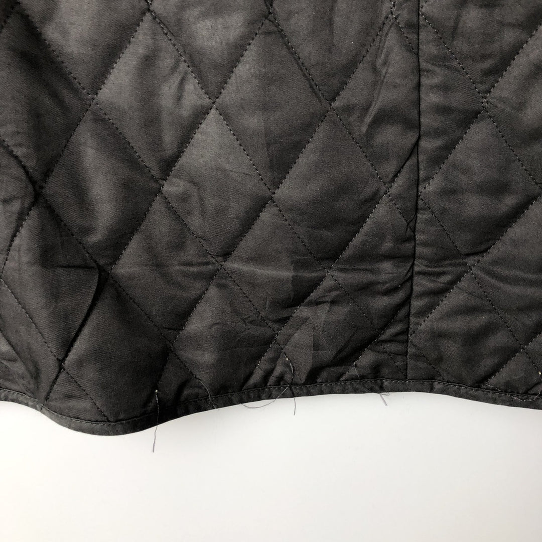 Burberry's BURBERRY LONDON quilted puffer jacket, women's size XL polyester black type Vintage Second Hand