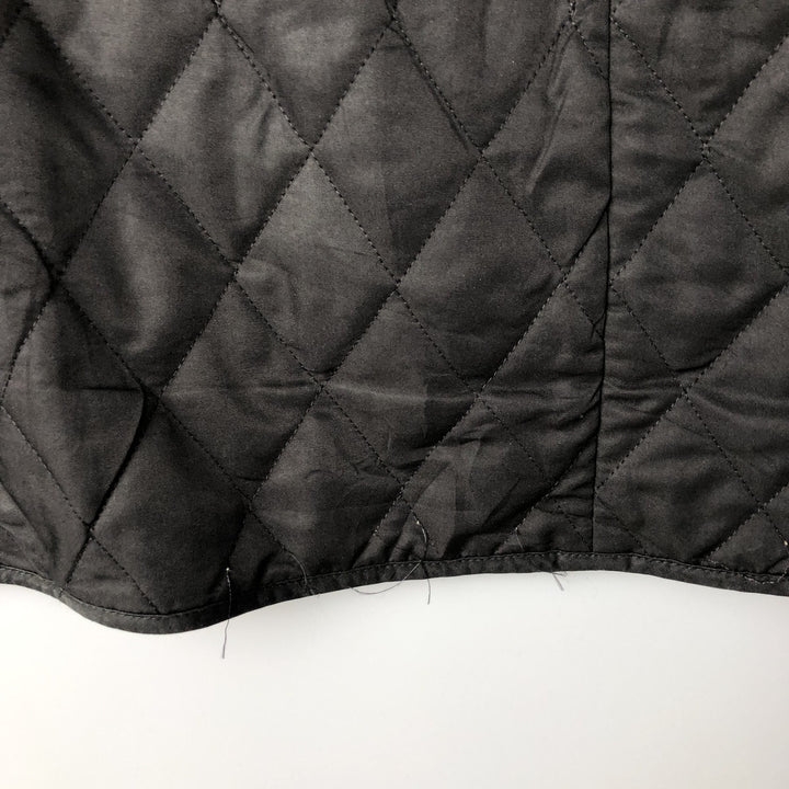 Burberry's BURBERRY LONDON quilted puffer jacket, women's size XL polyester black type Vintage Second Hand