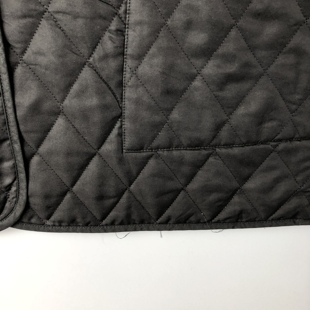 Burberry's BURBERRY LONDON quilted puffer jacket, women's size XL polyester black type Vintage Second Hand