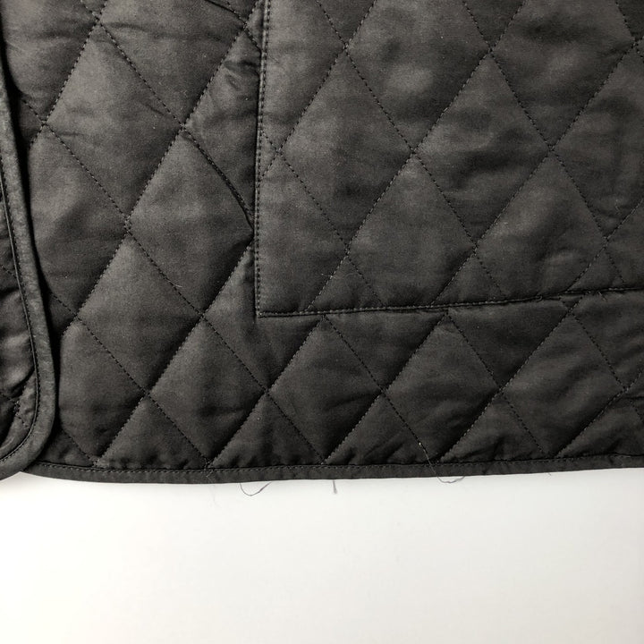 Burberry's BURBERRY LONDON quilted puffer jacket, women's size XL polyester black type Vintage Second Hand