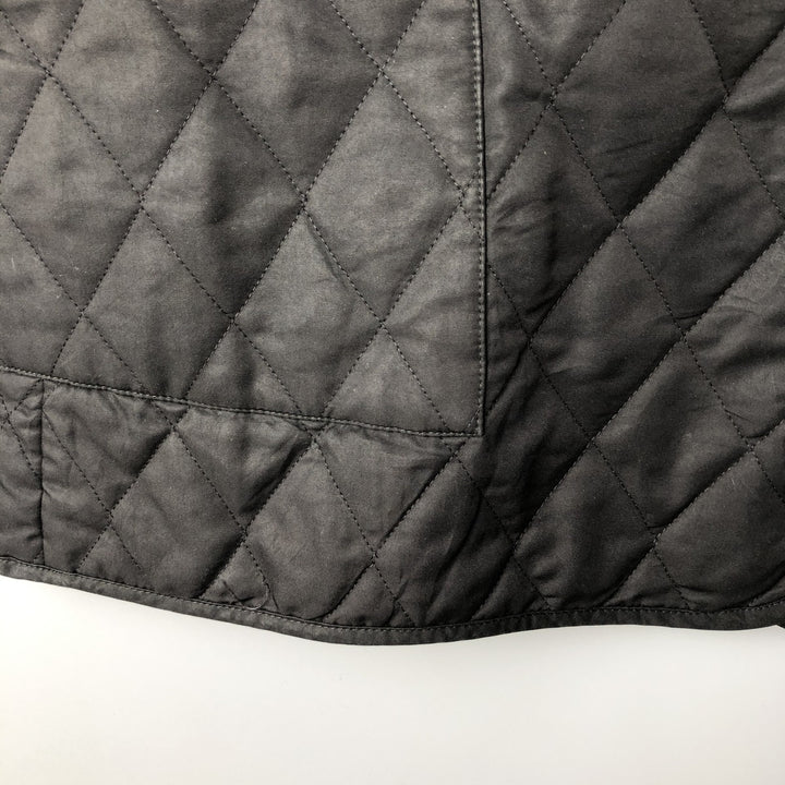 Burberry's BURBERRY LONDON quilted puffer jacket, women's size XL polyester black type Vintage Second Hand