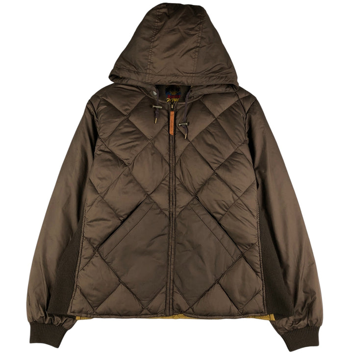 Eddie Bauer Replica Sunrise Tag 550 Fill Power Goose Down Parka, Women's XXL polyester brown type Vintage Second Hand