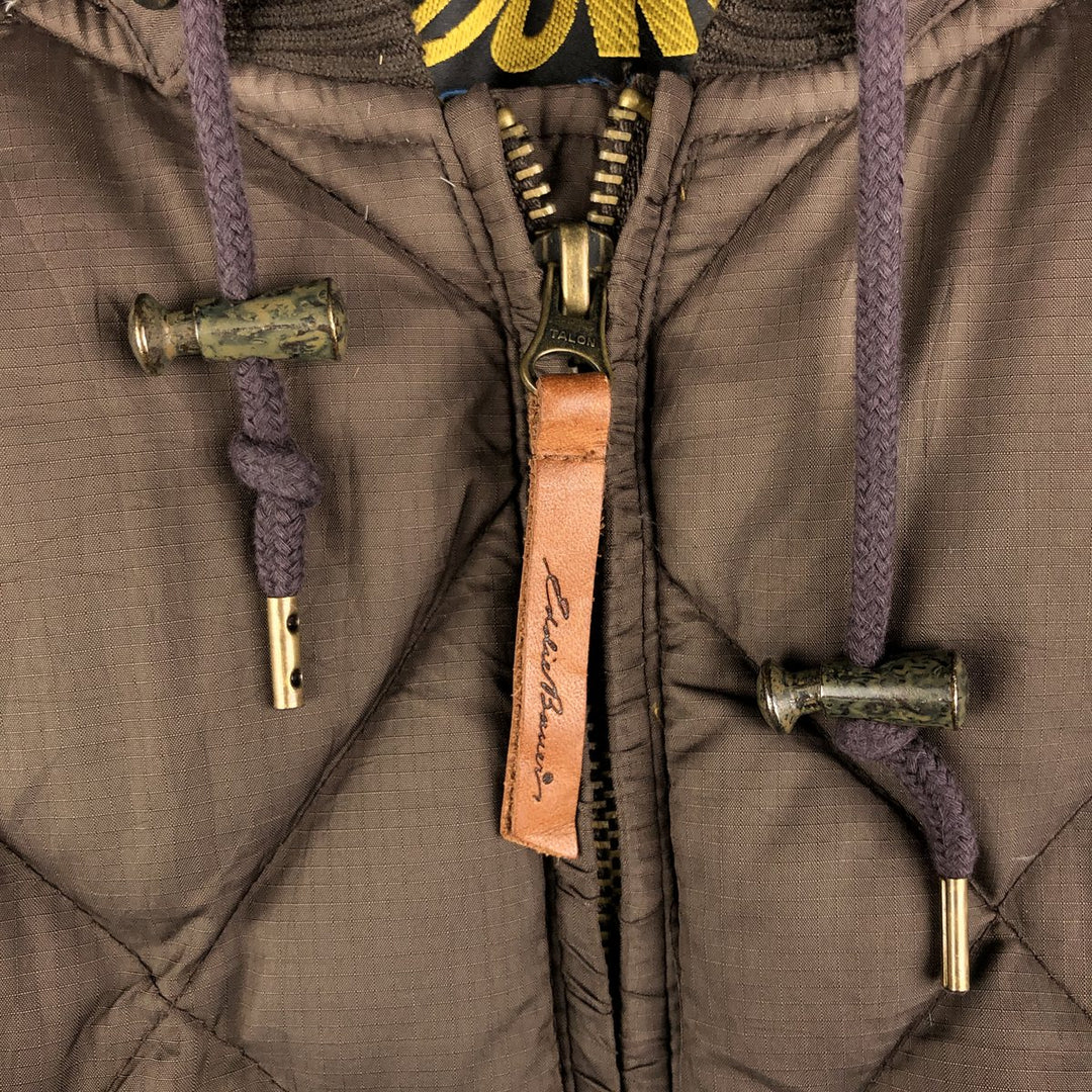 Eddie Bauer Replica Sunrise Tag 550 Fill Power Goose Down Parka, Women's XXL polyester brown type Vintage Second Hand