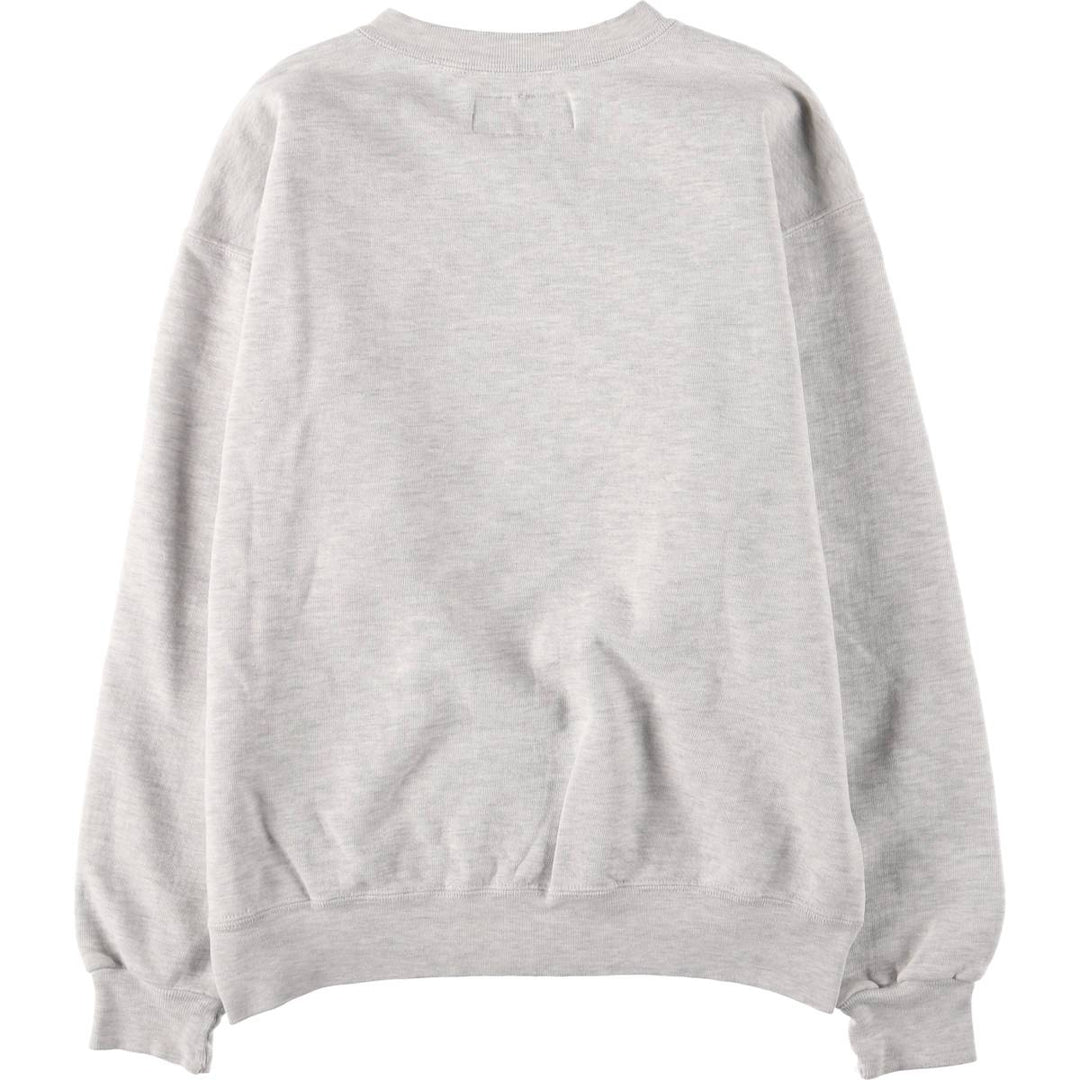 90'S Russell High Cotton University of Michigan College Sweatshirt, Made in USA, Men's Size M (approx.), Vintage cotton gray type Vintage Second Hand