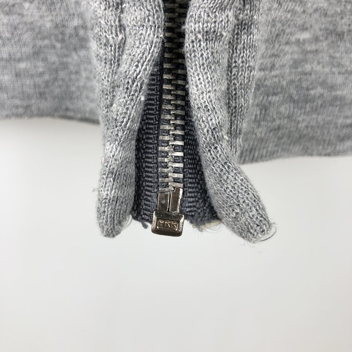 Vintage 1980'S Carhartt full-zip sweatshirt hoodie, made in the USA, size M. cotton gray type Vintage Second Hand
