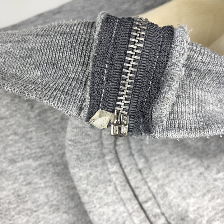 Vintage 1980'S Carhartt full-zip sweatshirt hoodie, made in the USA, size M. cotton gray type Vintage Second Hand