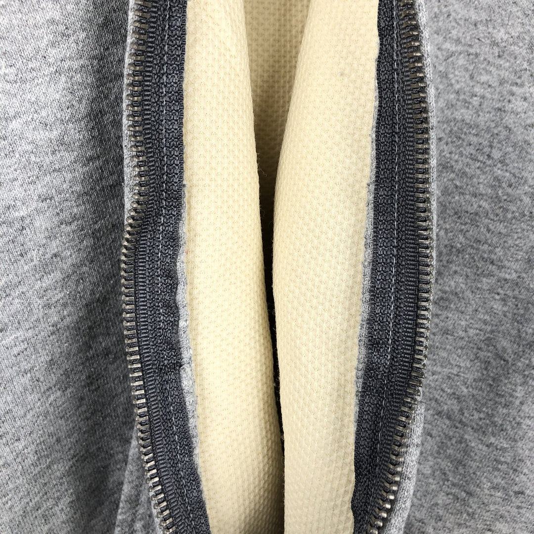 Vintage 1980'S Carhartt full-zip sweatshirt hoodie, made in the USA, size M. cotton gray type Vintage Second Hand