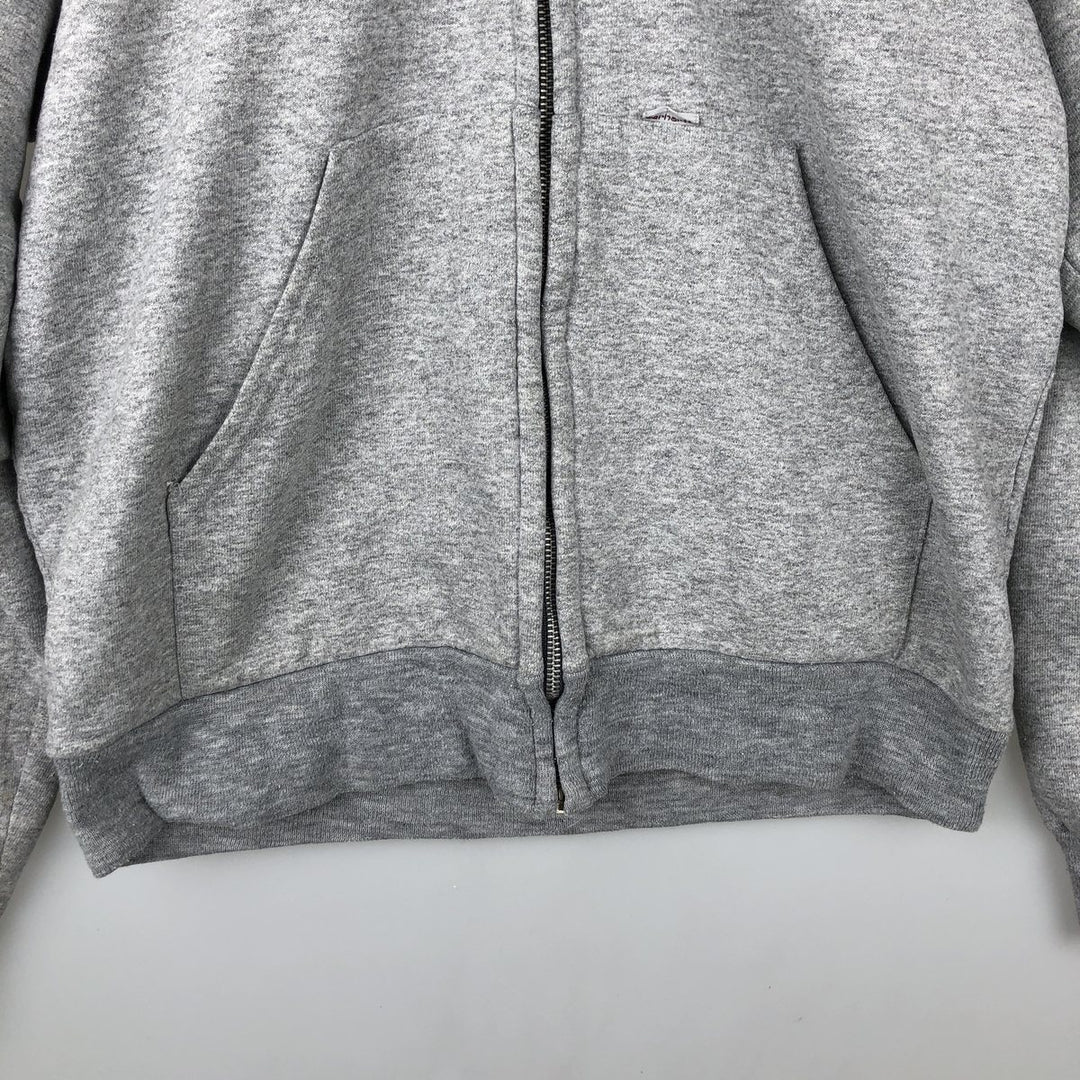 Vintage 1980'S Carhartt full-zip sweatshirt hoodie, made in the USA, size M. cotton gray type Vintage Second Hand