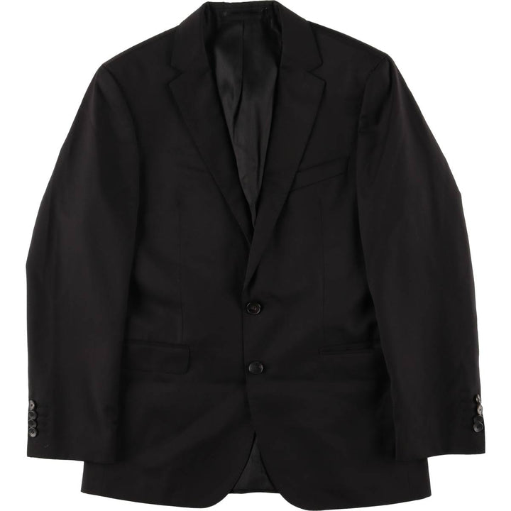 Hugo Boss GUABELLO Super120 wool tailored jacket, men's size S wool black type Vintage Second Hand