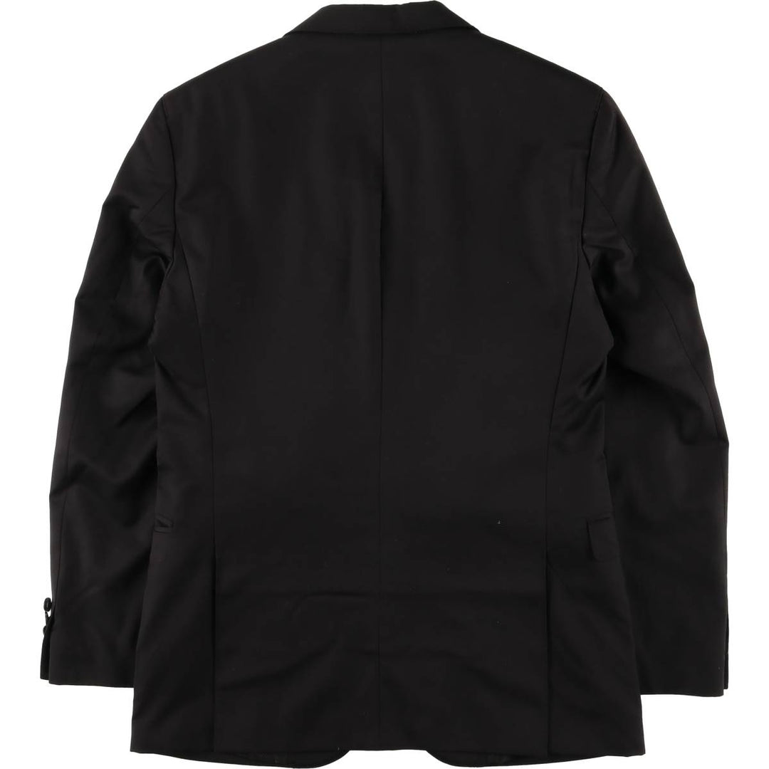 Hugo Boss GUABELLO Super120 wool tailored jacket, men's size S wool black type Vintage Second Hand