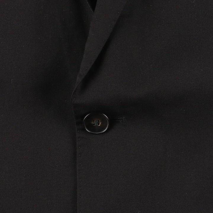 Hugo Boss GUABELLO Super120 wool tailored jacket, men's size S wool black type Vintage Second Hand