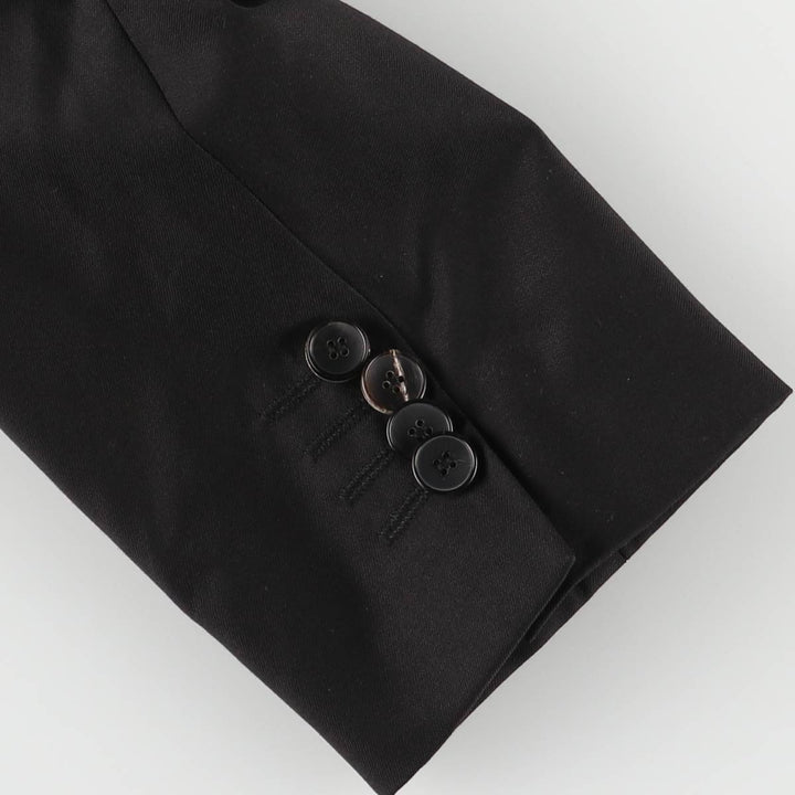 Hugo Boss GUABELLO Super120 wool tailored jacket, men's size S wool black type Vintage Second Hand