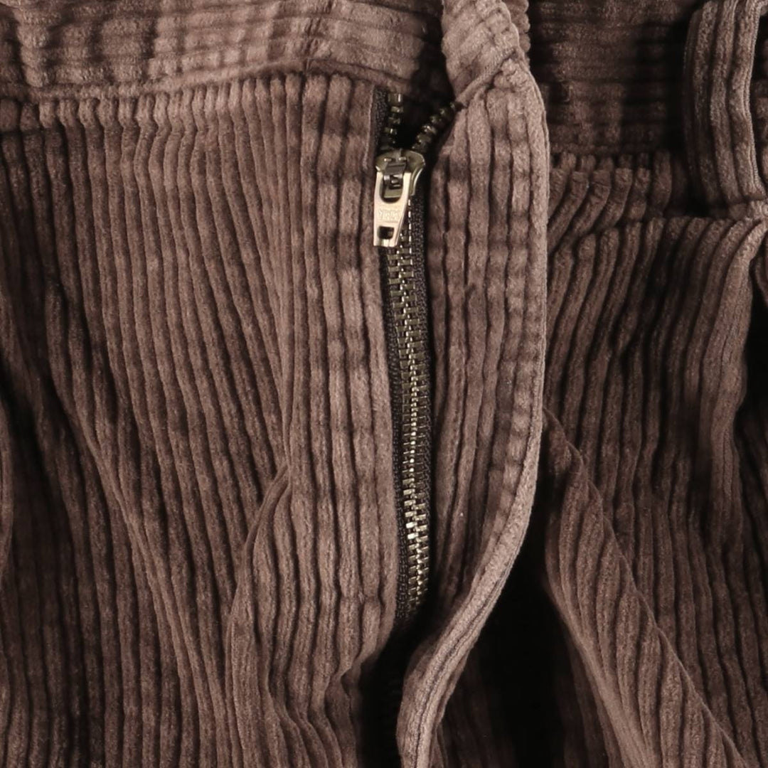 CLUB ROOM Two-pleat Corduroy Pants, Men's Size 34 cotton brown type Vintage Second Hand