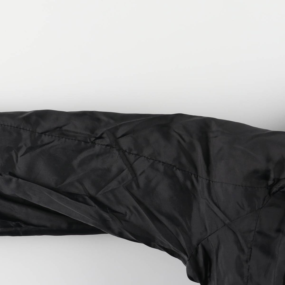 Alexida tailored jacket, women's size S genuine leather black type Vintage Second Hand