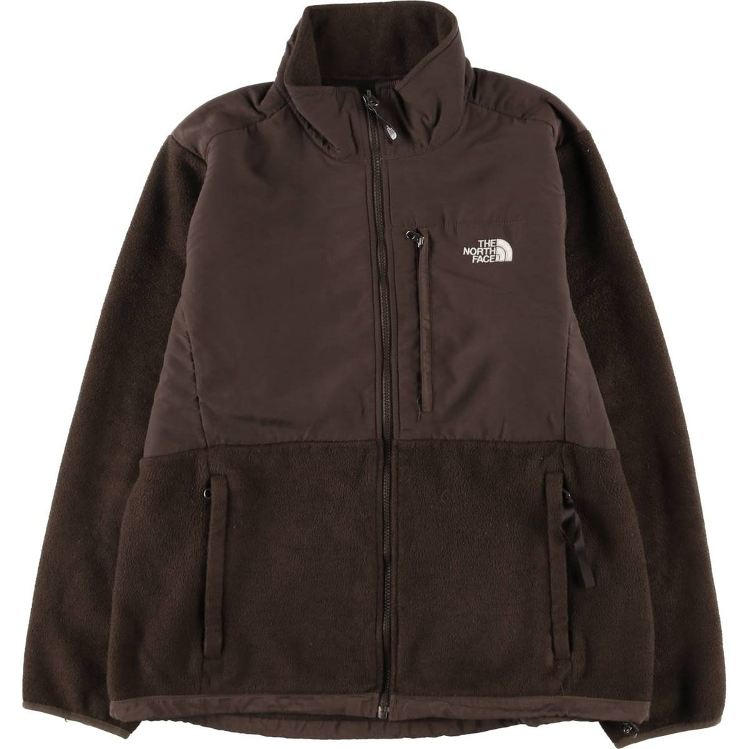 The North Face Denali Jacket, Nylon and Fleece, Women's, Size XL polyester brown type Vintage Second Hand