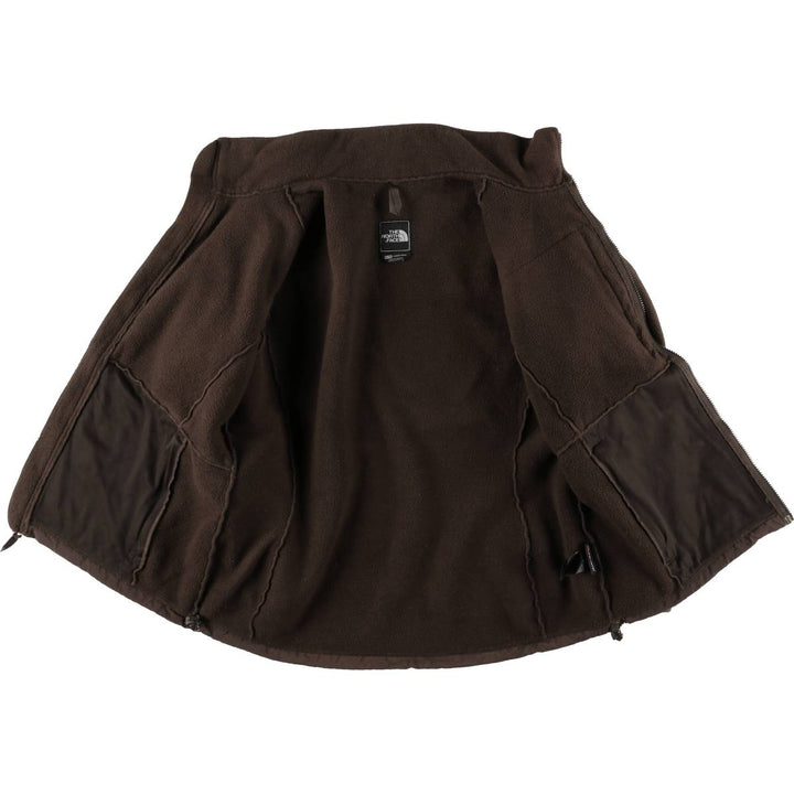 The North Face Denali Jacket, Nylon and Fleece, Women's, Size XL polyester brown type Vintage Second Hand