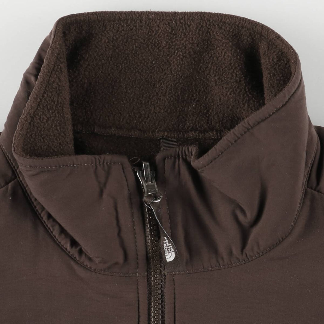 The North Face Denali Jacket, Nylon and Fleece, Women's, Size XL polyester brown type Vintage Second Hand