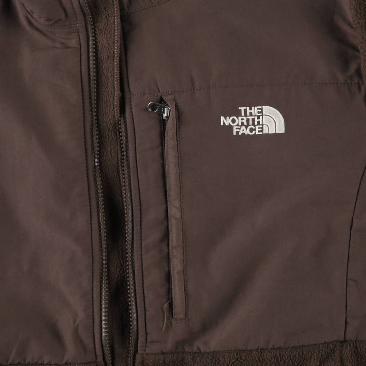 The North Face Denali Jacket, Nylon and Fleece, Women's, Size XL polyester brown type Vintage Second Hand
