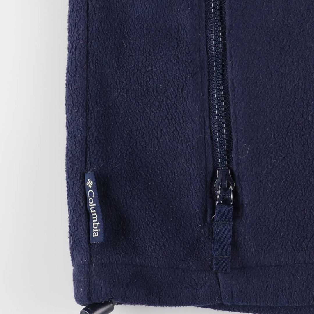 90s-00'S Vintage Columbia Women's Fleece Jacket, Size M unclear navy blue type Vintage Second Hand