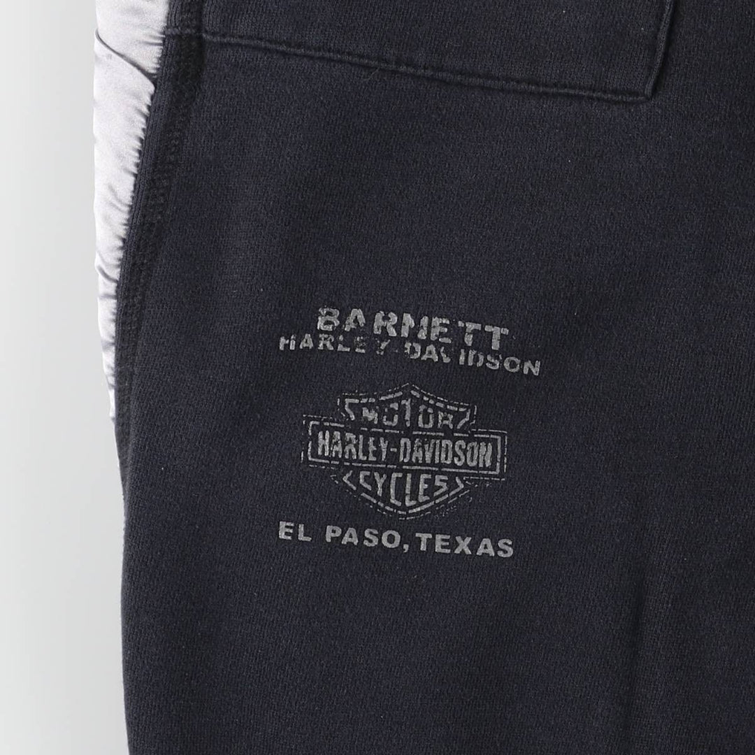 Harley-Davidson Sweatpants, Women's Size Small cotton black type Vintage Second Hand