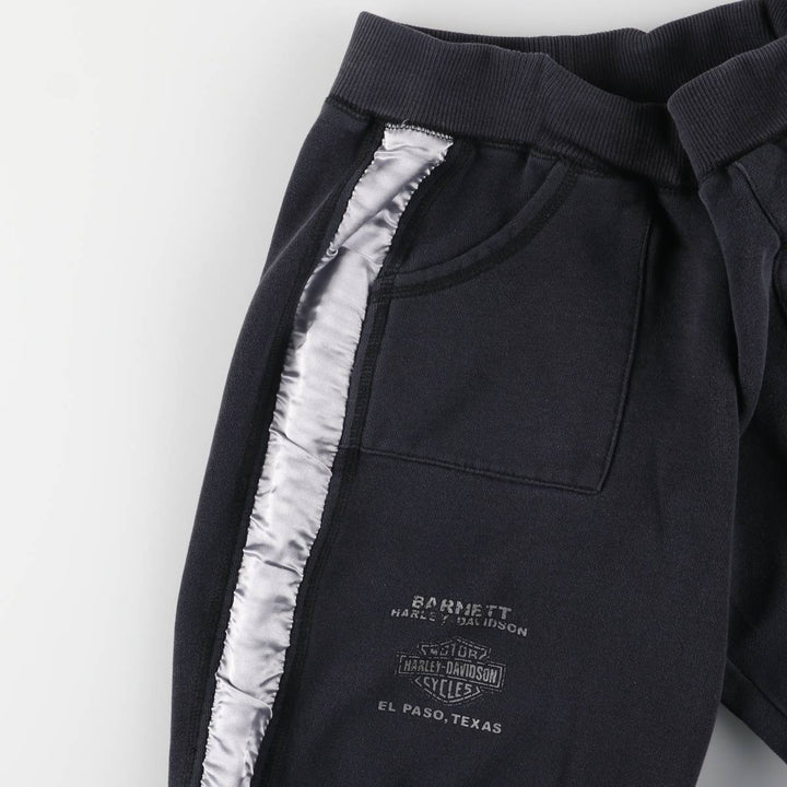 Harley-Davidson Sweatpants, Women's Size Small cotton black type Vintage Second Hand