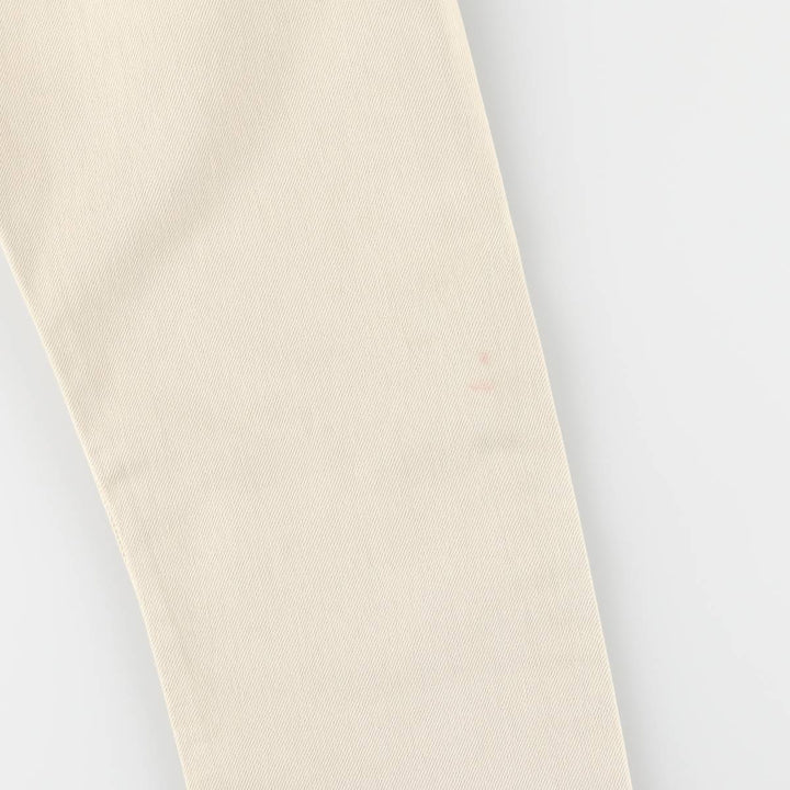 90'S Levi's 501-0150 Straight Denim Pants, Made in USA, Women's Size L (W27), Vintage cotton Beige type Vintage Second Hand