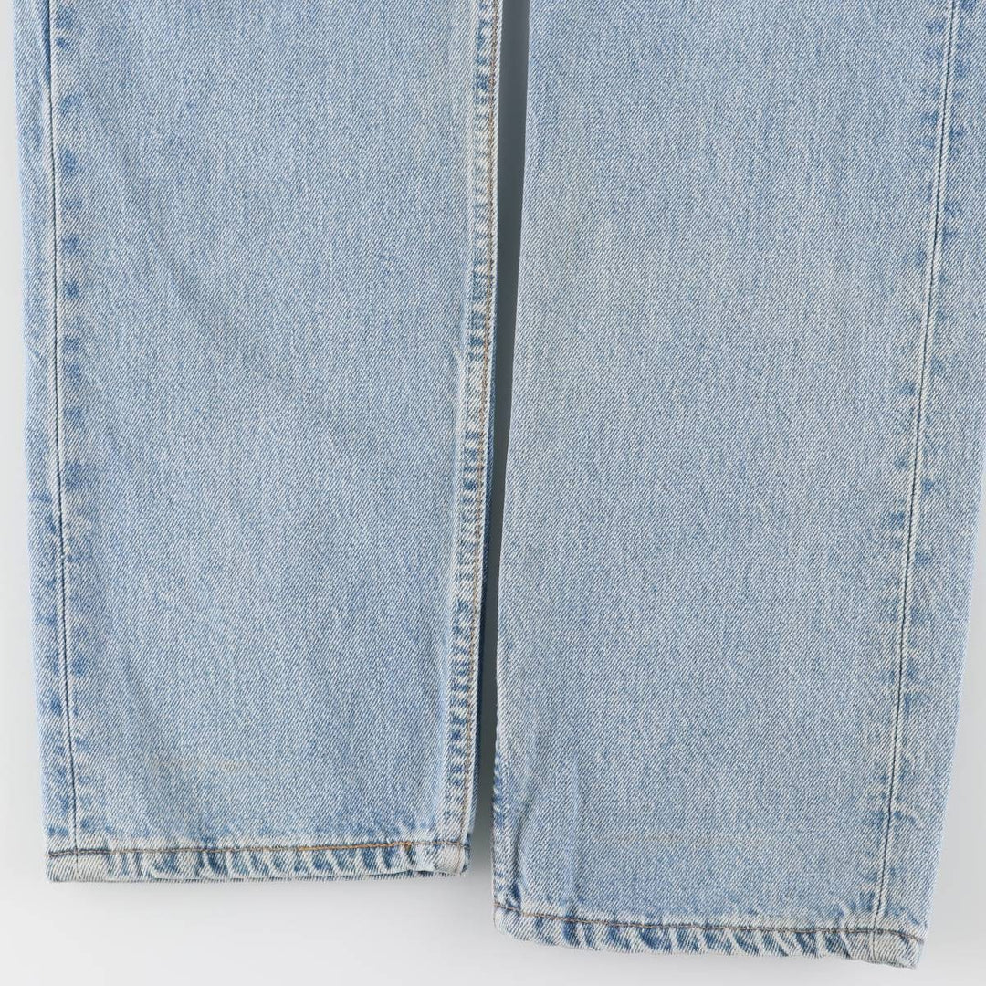 2000'S Levi's 6501-0133 Straight Denim Pants, Made in USA, Women's Size L (W30) cotton blue type Vintage Second Hand