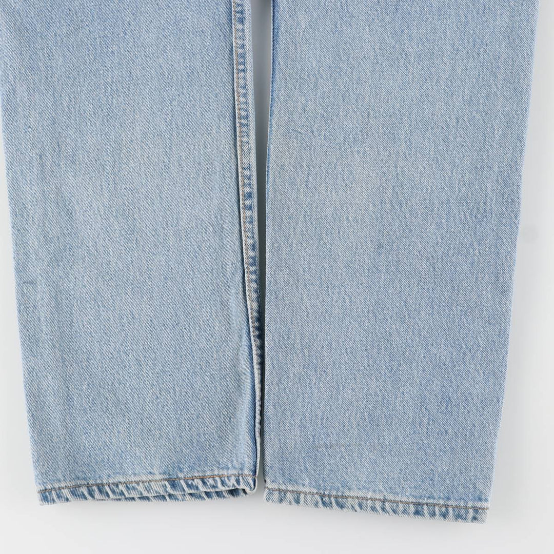 2000'S Levi's 6501-0133 Straight Denim Pants, Made in USA, Women's Size L (W30) cotton blue type Vintage Second Hand
