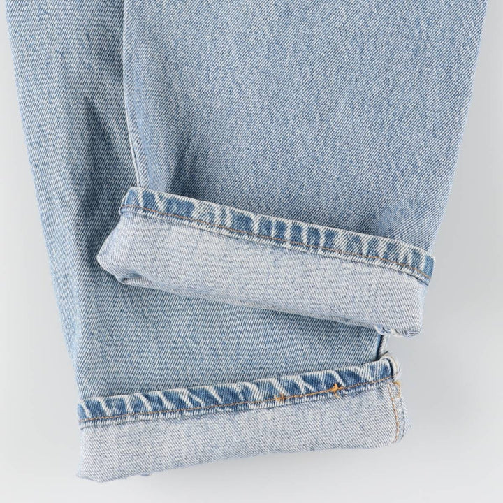 2000'S Levi's 6501-0133 Straight Denim Pants, Made in USA, Women's Size L (W30) cotton blue type Vintage Second Hand