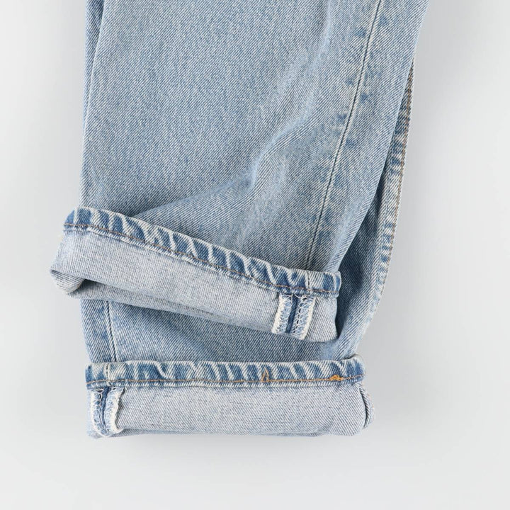 2000'S Levi's 6501-0133 Straight Denim Pants, Made in USA, Women's Size L (W30) cotton blue type Vintage Second Hand