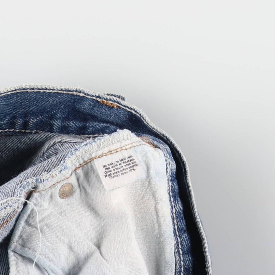 Vintage 1980'S Levi's 26501-0119 Straight Denim Pants, Made in USA, Women's Size L (W27) unclear blue type Vintage Second Hand
